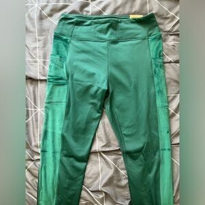 PINK Active Ultimate Green High waist winter leggings